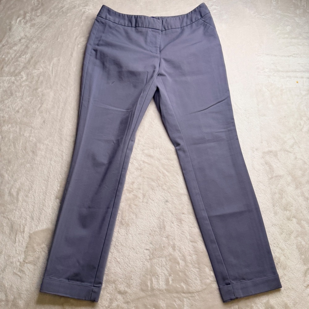 Forever 21 Women Purple Grey Y2K Office Trouser Dress Pants Size 2